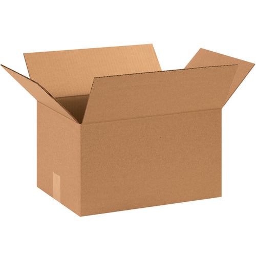 Dependable ECT-32 kraft corrugated shipping boxes sized 15