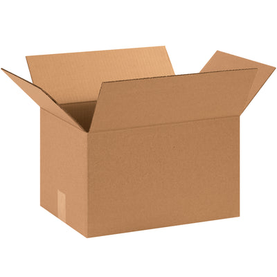 ECT-32 kraft corrugated boxes sized 15x11x9 inches–the trusted choice for mid-weight merchandise and standard industrial shipping. This 25-pack of single-wall cardboard shipping boxes delivers consistent crush strength and stacking performance at competitive bulk pricing. Recyclable kraft construction reduces your environmental footprint while maximizing warehouse efficiency.