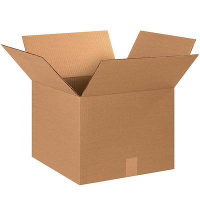 ECT-32 single-wall kraft corrugated boxes sized 15" x 15" x 12" for reliable mid-weight shipping. Sold as a bundle of 25 units to maximize your volume savings and freight efficiency. Built for warehouse operations that demand consistent quality and sustainable packaging.