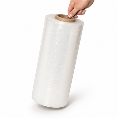 16" x 1476' 80 GA Premium Hand Stretch Film - Max Hold — image 1