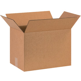 Reliable 16 x 10 x 12 corrugated shipping boxes built from ECT-32 single-wall kraft material for cost-effective fulfillment operations. This bundle of 25 kraft cartons delivers industry-standard stacking performance and crush resistance. Recyclable corrugated construction ideal for e-commerce, retail, and warehouse distribution.