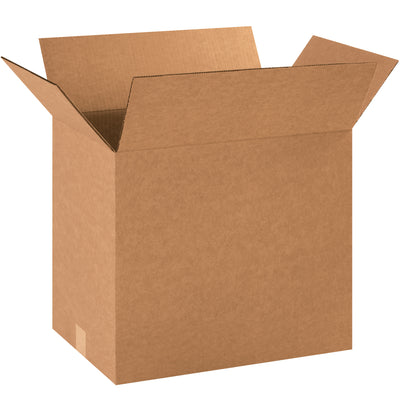 ECT-32 single-wall kraft corrugated boxes measuring 16" × 10" × 16" deliver reliable protection for mid-sized shipments and storage. This 25-pack bundle of corrugated cartons offers excellent stacking performance and freight efficiency for warehouse operations. Built for industrial durability at economy pricing.