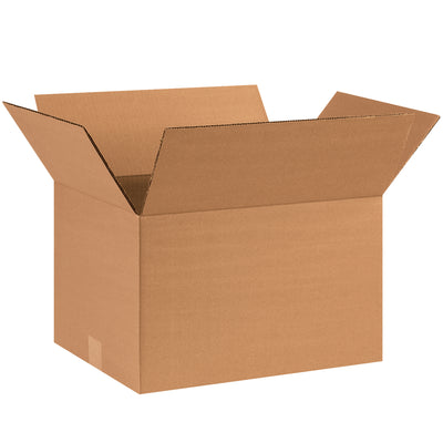 ECT-32 kraft corrugated boxes in 16x12x10" dimensions deliver proven single-wall strength for mid-weight shipping, storage, and fulfillment operations. Sold as a convenient bundle of 25 boxes, these standard-strength cardboard boxes maximize your warehouse efficiency while keeping costs down. Recyclable kraft material supports your sustainability goals.