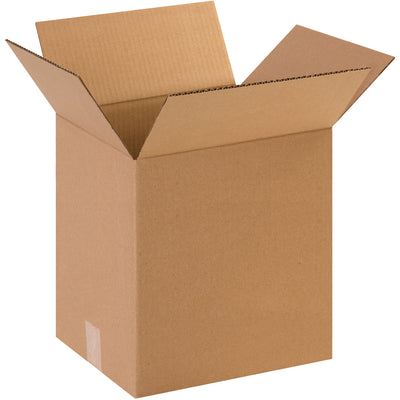 ECT-32 single-wall kraft corrugated boxes sized 16" × 12" × 16" for reliable mid-sized shipments and storage. Ships flat to maximize warehouse space and reduce freight costs. Buy in bundles of 25 for volume savings and consistent stacking performance.