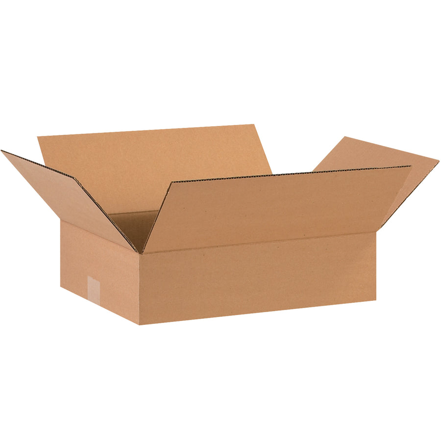 ECT-32 kraft corrugated boxes sized 16" √ó 12" √ó 4" deliver optimal protection for shallow products while maximizing pallet density and reducing dimensional weight charges. Sold as a flat-shipped bundle of 25 cartons, these single-wall shipping boxes minimize storage footprint and freight expense without sacrificing stacking strength.
