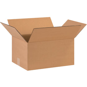 Heavy-duty ECT-32 kraft corrugated boxes sized 16" × 12" × 8" for mid-weight products and efficient pallet stacking. Sold in bundles of 25 recyclable cardboard shipping cartons. Proven strength and cost-effective protection for fulfillment operations.