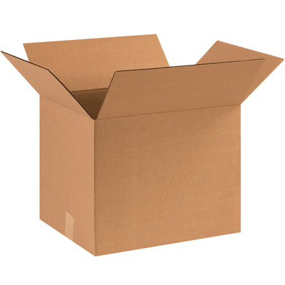 Premium ECT-32 kraft corrugated boxes sized 16" × 13" × 13" for efficient mid-weight shipping and storage. Sold in bundles of 25 to maximize your packaging volume and reduce per-unit costs. Built for stacking performance and freight optimization in warehouse operations.
