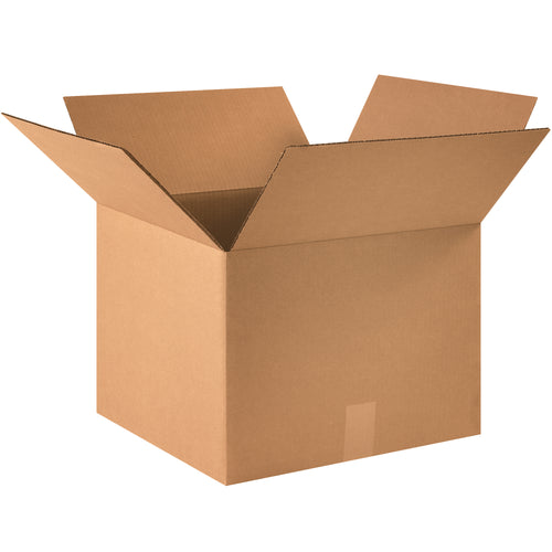 Reliable ECT-32 single wall corrugated boxes in 16x16x12