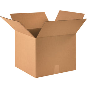 ECT-32 kraft corrugated boxes in 16" × 16" × 13" dimensions deliver reliable single-wall protection for mid-weight shipments and storage. Sold as a bundle of 25 boxes, these brown cardboard shipping containers offer excellent stacking strength and freight efficiency for warehouse and fulfillment operations. Recyclable kraft material reduces your environmental footprint while maximizing warehouse ROI.