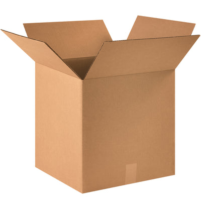 Ship round and odd-shaped products with confidence using our 16x16x16 ECT-32 kraft corrugated boxes. These versatile cube boxes provide excellent stacking strength and dimensional stability for warehouse-to-customer fulfillment. Bundle of 25 arrives flat for efficient storage and quick assembly.