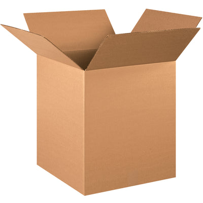Reliable ECT-32 kraft corrugated boxes sized 16" × 16" × 19" for standard-duty shipping and storage applications. Each bundle includes 25 cartons, reducing per-unit costs and simplifying reorder logistics. Kraft construction ensures full recyclability and warehouse-friendly handling.