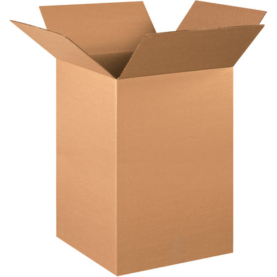 Ship tall items with confidence using these 16x16x26 corrugated boxes built from ECT-32 kraft material–strong enough to replace mailing tubes. End-loading design speeds packing and sealing. Sold flat in bundles of 10 for maximum freight efficiency.