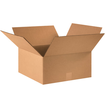 ECT-32 single-wall kraft corrugated boxes sized 16" × 16" × 7" deliver reliable strength for mid-weight shipping and storage. This 25-box bundle offers cost-effective packaging for warehouses, fulfillment centers, and distribution operations. Fully recyclable and ready to ship.