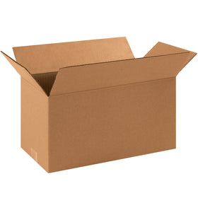 Purpose-built 16x8x8 corrugated boxes with long-side openings for effortless packing of elongated products like wine bottles, umbrellas, and carpet rolls. Manufactured from ECT-32 single-wall kraft corrugated material and sold flat in bundles of 25 for maximum freight efficiency and storage savings.