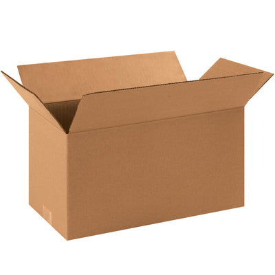 Purpose-built 16x8x8 corrugated boxes with long-side openings for effortless packing of elongated products like wine bottles, umbrellas, and carpet rolls. Manufactured from ECT-32 single-wall kraft corrugated material and sold flat in bundles of 25 for maximum freight efficiency and storage savings.