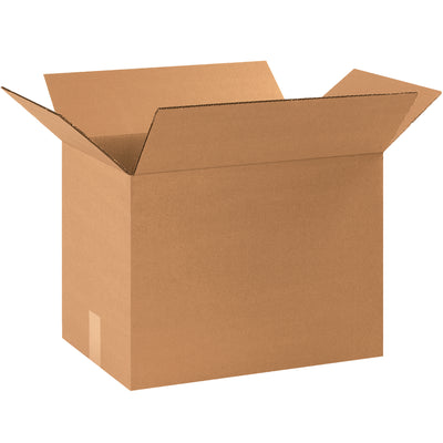 Reliable ECT-32 single wall corrugated boxes in 17.25" x 11.25" x 14.25" dimensions–the trusted choice for warehouse managers and fulfillment operations. These kraft shipping cartons deliver standard strength performance in convenient bundles of 20 units, reducing procurement time and maximizing freight efficiency. Fully recyclable and built for consistent stacking performance.