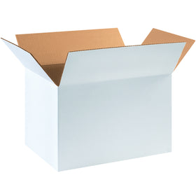 Ship with confidence using ECT-32 white corrugated boxes engineered for reliable stacking and freight efficiency. These 18x12x12 shipping cartons deliver the same durability as standard kraft boxes while presenting a crisp, professional appearance that makes applied labels and shipping instructions stand out. Bundle of 25 boxes reduces per-unit costs and minimizes storage footprint.