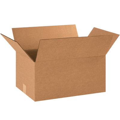 ECT-32 single wall kraft corrugated boxes in 18" × 12" × 9" dimensions, sold as a convenient bundle of 25. Engineered to protect printed materials, documents, catalogs, and letterhead during storage and shipment. Proven stacking performance meets industrial warehouse standards.