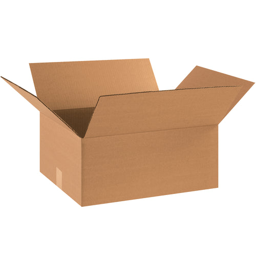 Reliable ECT-32 kraft corrugated shipping boxes sized 18