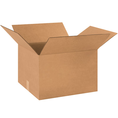 ECT-32 single-wall corrugated construction delivers dependable protection for mid-sized shipments. These 18" x 16" x 12" kraft boxes handle standard warehouse stacking and freight loads efficiently. Sold as a 25-pack bundle for consistent inventory and volume savings.
