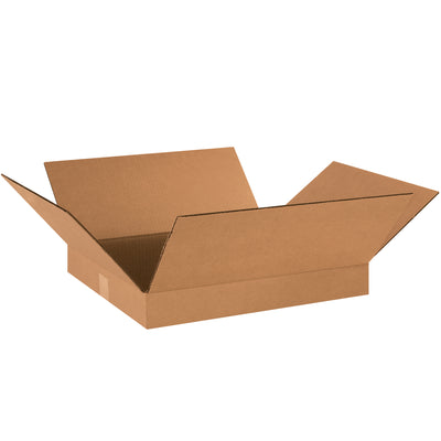 Optimize your fulfillment operation with these 18x16x2 ECT-32 kraft corrugated boxes engineered for shallow products. The compact 2-inch depth reduces dimensional weight charges while maintaining structural integrity through single-wall construction. Ships flat in bundles of 25 to maximize your warehouse storage and cut freight costs.