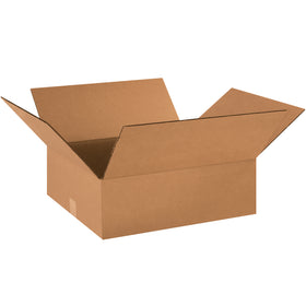 These 18" x 16" x 6" shallow-depth corrugated boxes are engineered for efficient packing of apparel, books, frames, and artwork. Built from ECT-32 kraft corrugated material for reliable protection during transit. Ships flat in bundles of 25 to maximize warehouse space and reduce freight costs.