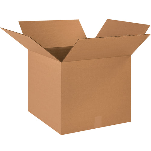 ECT-32 single wall kraft corrugated shipping boxes in 18