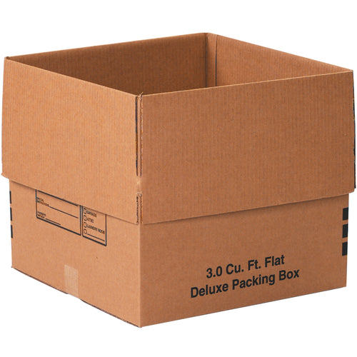 ECT-32 kraft corrugated moving boxes engineered for warehouse efficiency and freight optimization. 18