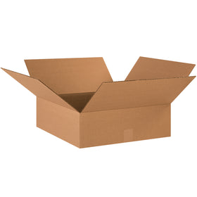 Ship smarter with these 18x18x6 shallow-depth corrugated boxes made from ECT-32 kraft material. Bundle of 20 ships flat to save on storage and freight costs. Ideal for electronics, PC components, and compact products that don't need deep cartons.
