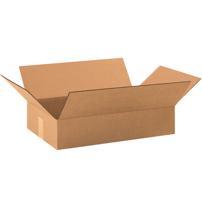 Ship smarter with these 19x12x4 ECT-32 kraft corrugated boxes‚engineered for shallow products like apparel, books, and artwork. Bundle of 25 ships flat to maximize your warehouse efficiency and cut freight expenses. Reliable single-wall construction that stacks securely in transit.