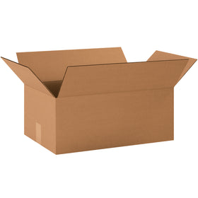 Durable 19x12x7 kraft corrugated boxes with ECT-32 single-wall construction deliver reliable performance for mid-sized shipments and storage. Ship flat to maximize pallet density and cut freight costs by up to 15%. Bundle of 25 boxes–ready to stock your warehouse.
