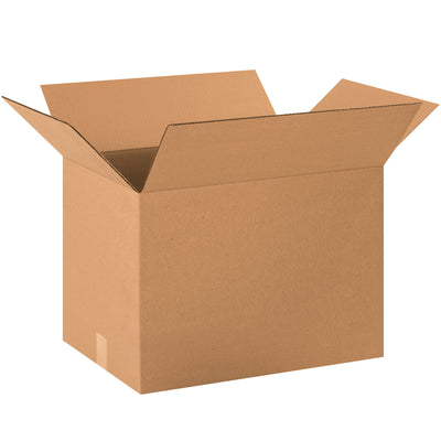 ECT-32 single-wall kraft corrugated boxes sized 19"×13"×13" for reliable mid-weight shipping and storage. Bundle of 25 boxes per order–ideal for warehouse fulfillment operations managing steady-state inventory. Recyclable, stackable, and cost-optimized for volume buyers.
