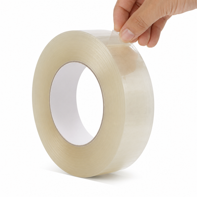 2" x 55 yds Clear Acrylic Industrial Tape - 12 Pack — image 1
