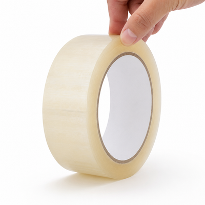 2" x 55 yds Clear Polypropylene Carton Sealing Tape - 2 Pack — image 1