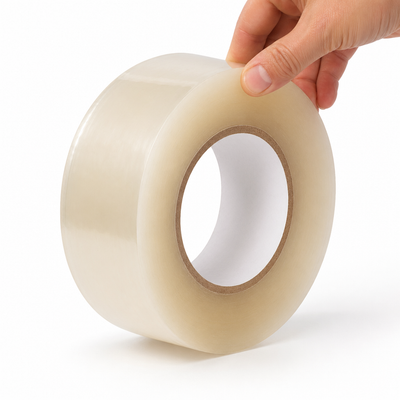 2" x 55 yds Crystal Clear Acrylic Tape - 6 Pack | Packrift — image 1