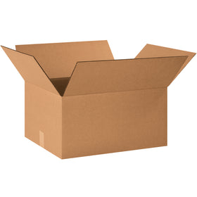 Heavy-duty ECT-32 kraft corrugated boxes sized 20" × 16" × 10" deliver reliable stacking performance and freight efficiency for warehouses and fulfillment centers. Each bundle includes 25 units of single-wall corrugated cartons rated for standard industrial shipping applications. Recyclable brown cardboard construction reduces waste while maximizing your packaging ROI.
