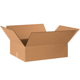 Optimize your shipping costs with these 20x16x6 ECT-32 kraft corrugated boxes–engineered for shallow products like apparel, books, frames, and artwork. Ships flat in bundles of 25, maximizing your warehouse storage and reducing freight expenses. Reliable single-wall construction rated for mid-weight items.