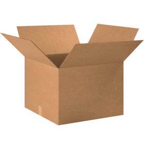 Industrial-grade 20x20x14 corrugated shipping boxes engineered for reliable mid-size product protection. ECT-32 kraft construction delivers proven stacking strength and crush resistance. Bundle of 15 flat-packed cartons ships efficiently, reducing freight costs and warehouse storage footprint.