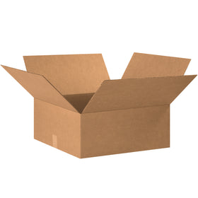 Ship shallow products efficiently with these 20x20x7 kraft corrugated boxes rated ECT-32 single wall construction. Ideal for apparel, books, frames, and artwork, this bundle of 15 arrives flat to minimize storage footprint and reduce inbound freight spend.