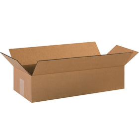 Ship long and narrow items efficiently with our 20x8x4 ECT-32 kraft corrugated boxes. The extended length with wide opening design speeds packing for wine bottles, carpet rolls, and umbrellas. Sold flat in bundles of 25 for maximum freight efficiency and warehouse storage.