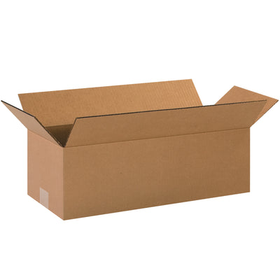 Ship long, narrow items efficiently with these 20x8x6 ECT-32 kraft corrugated boxes. Wide openings along the length reduce packing time and labor costs. Sold in bundles of 25 and shipped flat to maximize your warehouse space.