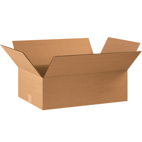 ECT-32 kraft corrugated boxes sized 22" x 14" x 8" deliver proven durability for high-volume warehouse and fulfillment operations. Each bundle contains 20 boxes–the standard strength solution for consistent stacking performance and freight efficiency. Fully recyclable kraft construction.