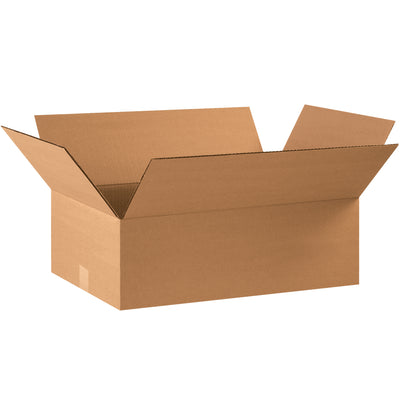 ECT-32 kraft corrugated boxes sized 22" x 14" x 8" deliver proven durability for high-volume warehouse and fulfillment operations. Each bundle contains 20 boxes–the standard strength solution for consistent stacking performance and freight efficiency. Fully recyclable kraft construction.