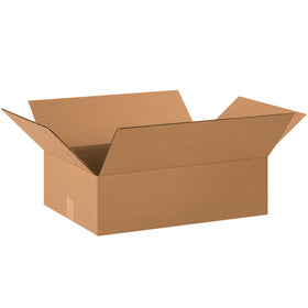 ECT-32 single wall kraft corrugated boxes sized 22" x 16" x 8" – the industry standard for mid-size shipments. Ship flat to maximize freight efficiency and warehouse storage. Bundle of 20 boxes delivers volume savings without compromising stacking strength.