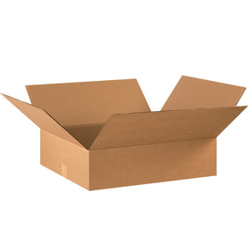 Optimize your fulfillment with these ECT-32 kraft corrugated boxes in a compact 22" x 18" x 6" shallow depth design. Perfect for apparel, books, frames, and artwork that don't require deep cartons. Ships flat to maximize warehouse storage and cut freight costs–bundle of 20 ready to go.