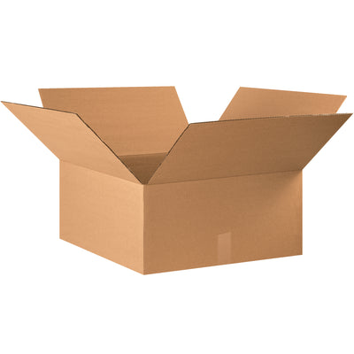 ECT-32 kraft corrugated boxes sized 22"×22"×10" deliver reliable strength for mid-weight industrial shipping and storage applications. This bundle of 15 corrugated cartons offers proven stacking durability and freight efficiency for warehouse and fulfillment operations. 100% recyclable cardboard construction reduces waste while protecting your goods.