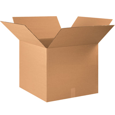 ECT-32 kraft corrugated boxes sized 22" × 22" × 18" deliver standard-strength protection for mid-weight products, shipping, and warehouse storage. Sold in bundles of 10 for volume efficiency. Fully recyclable cardboard construction reduces environmental impact while maintaining cost-effective logistics.