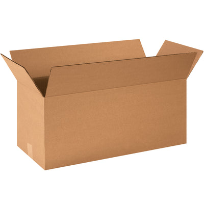 Ship long and narrow items efficiently with our 24x10x10 ECT-32 kraft corrugated boxes. Wide openings along the length reduce packing time and labor costs. Sold in convenient bundles of 25, flat-shipped to maximize freight efficiency.