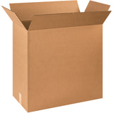 Heavy-duty 24x12x24 corrugated shipping boxes built from ECT-32 kraft material for maximum stacking strength and freight efficiency. Each bundle contains 10 boxes sized for mid-weight products, providing reliable protection and sustainable packaging. Ideal for warehouses and fulfillment centers managing high-volume shipments.