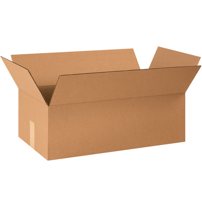 ECT-32 single wall corrugated boxes engineered for demanding warehouse and fulfillment operations. These 24" x 12.5" x 8" kraft cartons deliver proven stacking strength and freight efficiency in bundles of 20. Manufactured from 100% recyclable corrugated material to reduce shipping costs while maintaining product protection.